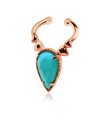 Blue Turquoise Ear Cuffs EC-1129